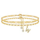👣 LIMITED TIME 50% OFF! ✨ Layered Gold Ankle Bracelet for Women – Rhinestone, Adjustable, Beach Jewelry 🏖️