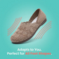 👡 LIMITED TIME 50% OFF! 🌿 Women's Breathable Woven Slip-On Flats – Comfortable, Flexible, Non-Slip 🌸