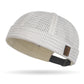 🧢🔥 49% OFF! ☀️ Lightweight Breathable Mesh Brimless Cap – Retro Docker Style, Adjustable, 42g 🌀
