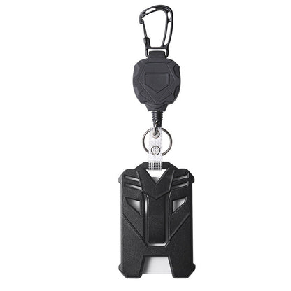 🪪 LIMITED TIME 50% OFF! 🔧 Retractable Heavy Duty Badge Reel with Card Holder – 80cm, 360° Rotation 🔩