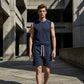 💪 LIMITED-TIME 50% OFF! 💥 Men's Casual Sportswear Tank Top & Shorts Set – Waffle Knit, Deep Pockets, Relaxed ✨