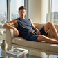 💪 LIMITED-TIME 50% OFF! 💥 Men's Casual Sportswear Tank Top & Shorts Set – Waffle Knit, Deep Pockets, Relaxed ✨