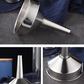 🍳 LIMITED-TIME 50% OFF! ✨ Stainless Steel Kitchen Funnel – Multi-use, Space Saving 🧺