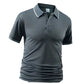 👔 LIMITED-TIME 50% OFF! ⭐ Men's Classic Short-Sleeve Collared Shirt – Tipped Collar, Modern Fit, Low-Maintenance 🍂