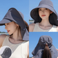 🧢 LIMITED-TIME 50% OFF! ☀️ UV Protection Packable Fisherman Hat – Wide Brim, Neck Shawl, Quick-Dry 🎒