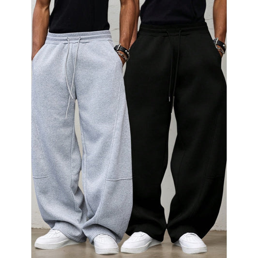 👖 LIMITED-TIME 50% OFF! ✨ Men's Straight-Leg Sweatpants – Heavy-Weight, Comfortable, Casual ✨