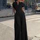 🍾New Arrival!✨ Women's V-Neck Wide-Leg Jumpsuit