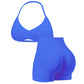 💪 LIMITED-TIME 50% OFF! ✨ Women's Halter & Shorts Set – Tummy Control, Seamless, Butt-Lifting 🍑