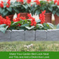 🌿 LIMITED-TIME 50% OFF! ✨ Imitation Stone Garden Fence – Realistic Look, Expandable 🪨