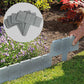 🌿 LIMITED-TIME 50% OFF! ✨ Imitation Stone Garden Fence – Realistic Look, Expandable 🪨