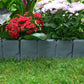 🌿 LIMITED-TIME 50% OFF! ✨ Imitation Stone Garden Fence – Realistic Look, Expandable 🪨