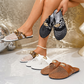 👡 LIMITED-TIME 50% OFF! 🌸 Slip-On Closed-Toe Summer Sandals – Breathable Mesh, Cushioned Sole, Mule Design 🍃