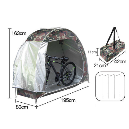 🚲 LIMITED-TIME 63% OFF! ✨ Portable Outdoor Bike Storage Shed – Waterproof, UV-Resistant, Heavy-Duty Oxford 🏕️