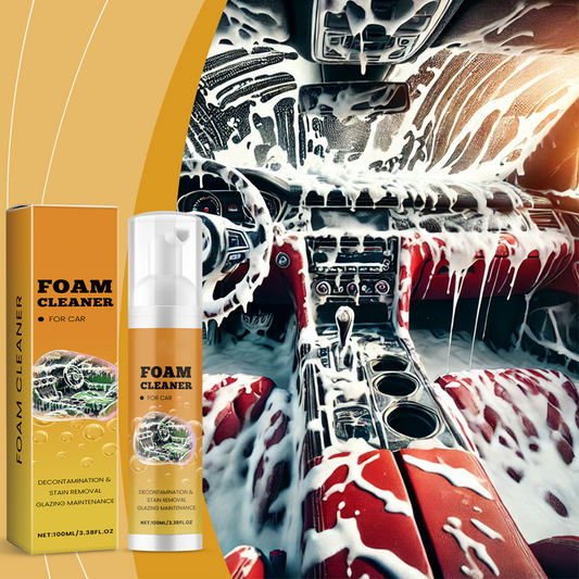 🧽 LIMITED-TIME 50% OFF! 🚗 Multi-Purpose Car Interior Foam Cleaner – 100ml, Gentle, Residue-Free ✨