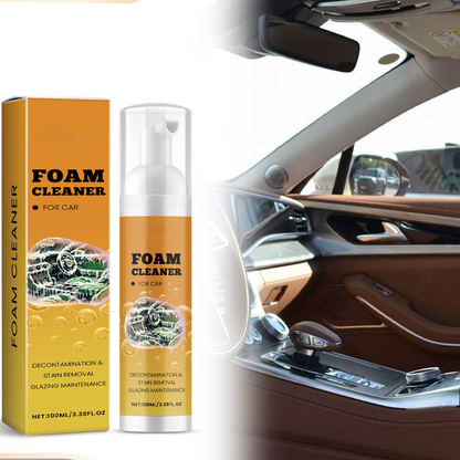 🧽 LIMITED-TIME 50% OFF! 🚗 Multi-Purpose Car Interior Foam Cleaner – 100ml, Gentle, Residue-Free ✨