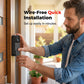🔔 LIMITED-TIME 50% OFF! ✨ Smart Video Doorbell with 4.3" Display – Two-Way Audio, Night Vision, Wide Angle 🏠