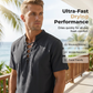 👕 LIMITED-TIME 50% OFF! ✨ Men's Casual Lace-Up Short Sleeve Shirt – Breathable, Adjustable Neckline, Vacation Ready 🌊