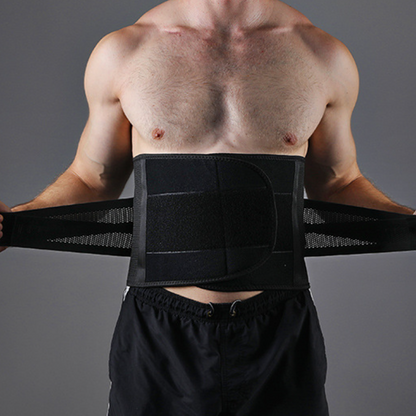 🩹 LIMITED-TIME 50% OFF! 🏃‍♂️ Dual-Strap Compression Back Brace – Removable Stays, Adjustable, Breathable Mesh ✨
