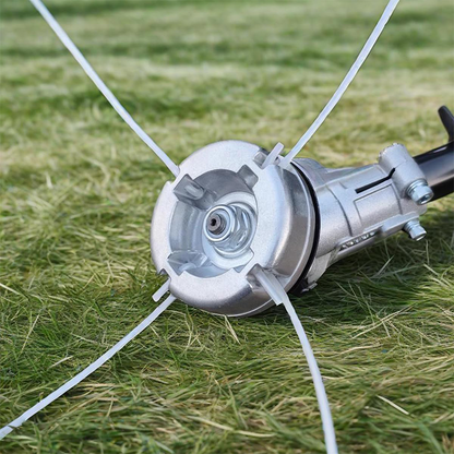 ⚙️ LIMITED-TIME 50% OFF! ✂️ Aluminum Trimmer Head – 4-Line Cutting, Universal Fit, Heavy-Duty 🍃