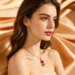 🌹 LIMITED-TIME 50% OFF! ✨ Elegant Rose Pendant Necklace – Titanium Steel, Hypoallergenic, Adjustable Chain 💍