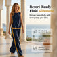 👚 LIMITED-TIME 50% OFF! ✨ Sleeveless Top & Wide-Leg Pants Set – Colorblock, Flowy, Chic 🌴