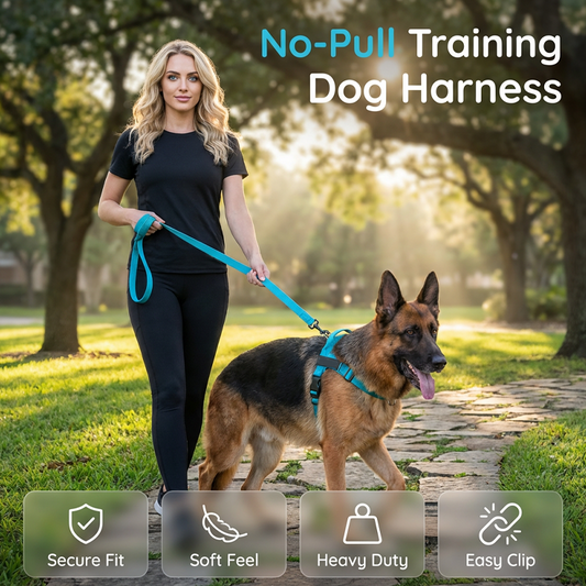 🐕 LIMITED-TIME 50% OFF! ✨ Dog Harness – No-Pull, Breathable, Easy On/Off ✨