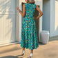🚀 LIMITED-TIME 50% OFF! 💃 Abstract Print Tiered Midi Dress – Flowy, Chic & Made for Summer ✨