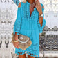 🌸 LIMITED-TIME 50% OFF! ✨ Women's Cotton Linen Embroidered Dress – Loose, Breathable, UV Protection 👒