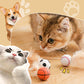 🐱 LIMITED-TIME 50% OFF! 🪀 Interactive Cat Ball – Bouncy, Feather, Battery-Free, Safe ✨