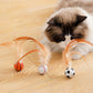 🐱 LIMITED-TIME 50% OFF! 🪀 Interactive Cat Ball – Bouncy, Feather, Battery-Free, Safe ✨