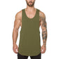 🎽 LIMITED-TIME 50% OFF! 💪 Men's Muscle Fitness Stringer Tank Top – Deep-Cut Armholes, Stretch Fabric, V-Neck 🏃‍♂️