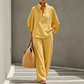 👔 LIMITED-TIME 50% OFF! ✨ Women‘s Stand-Collar Top & Pants Set – Chic, Versatile, Effortlessl