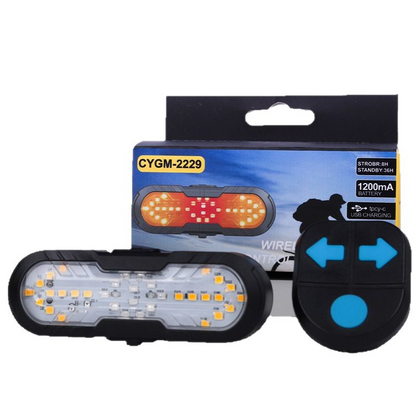 🚲 LIMITED‑TIME 50% OFF! 💡 Smart Bike Safety Light with Wireless Remote – Multi‑Mode, USB‑Rechargeable, Safe ✨