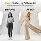 👗 LIMITED-TIME 50% OFF! ✨ Top & Wide-Leg Pant 2-Piece Set – Mock Neck, Cinched Waist, Featherlight 🌿