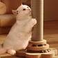 🐾 LIMITED-TIME 50% OFF! ✨ Cat Activity Center – Scratcher, Ball Track, Toys, Stable Base ✨