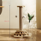 🐾 LIMITED-TIME 50% OFF! ✨ Cat Activity Center – Scratcher, Ball Track, Toys, Stable Base ✨