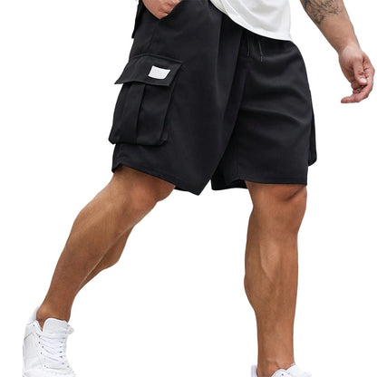 🩳 LIMITED-TIME 50% OFF! ✨ Men's Cargo Shorts – Relaxed Fit, Above-Knee, Drawstring, Breathable ☀️