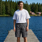 🩳 LIMITED-TIME 50% OFF! ✨ Men's Cargo Shorts – Loose Fit, Multiple Pockets, Durable 🍂