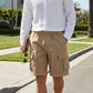 🩳 LIMITED-TIME 50% OFF! ✨ Men's Cargo Shorts – Loose Fit, Multiple Pockets, Durable 🍂