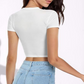 👕 LIMITED-TIME 50% OFF! ✨ Women's Fitted Casual T-Shirts – Breathable, Lightweight, Versatile, Classic Fit 🌊