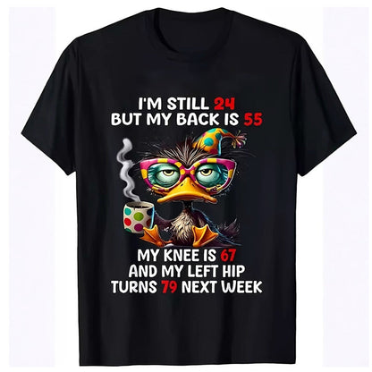 🦆 LIMITED-TIME 50% OFF! 😂 Men's Funny Duck T-Shirt – Humorous Graphic, Cotton, Durable Print ✨