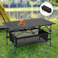 ⛺ LIMITED-TIME 50% OFF! 🪑 Portable Camping Table – Folding, Carbon Steel, Quick Setup ✨