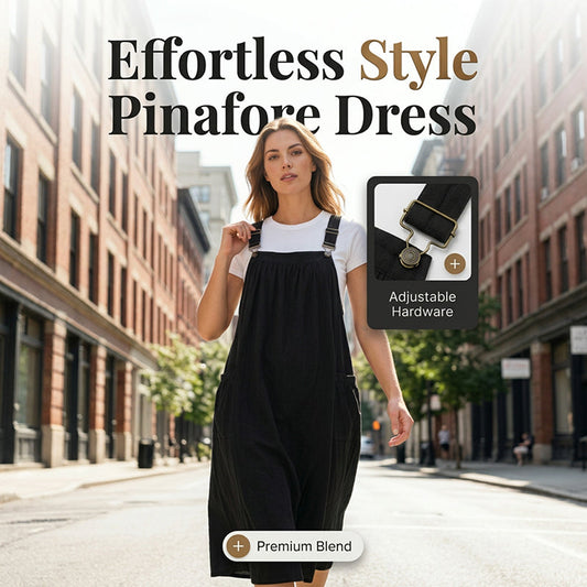 👗 LIMITED-TIME 50% OFF! 💥 Women's Midi Overall Dress – Casual Chic, Relaxed Fit, Versatile ✨