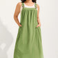 👗 LIMITED-TIME 50% OFF! ✨ Women's Midi Overall Dress – Loose, Pockets, Comfortable, Casual 🍂