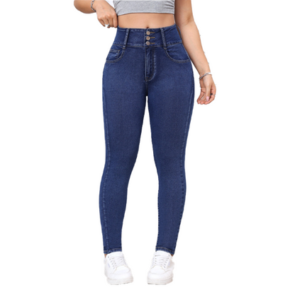 👖 LIMITED-TIME 50% OFF! ✨ Women's Skinny Jeans – High-Waist, Stretchy, Tummy Control, Sculpting 🔥