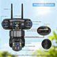 ⏳Time-Limited Special⏰6K 9MP Outdoor Wi-Fi Security Camera | 10x Zoom, 3 Lenses, 360° PTZ | IP66 Waterproof, Color Night Vision, Two-Way Audio, Motion Tracking
