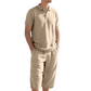 👔 LIMITED-TIME 50% OFF! ✨ Men's Linen Shirt & Capri Set – Breathable, Relaxed, Summer-Ready 🌴