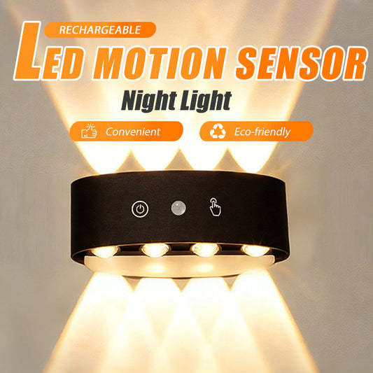 💡 LIMITED-TIME 50% OFF! ⚡ LED Night Light – Motion Sensor, Rechargeable, Magnetic, Dimmable ✨