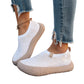 👟 LIMITED-TIME 50% OFF! ✨ Platform Sneakers – 5cm Hidden Heel, Slip-On, Breathable Mesh ✨