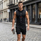 👕 LIMITED-TIME 50% OFF! ✨ Men’s Sleeveless Hoodie & Shorts Set – Athletic, Casual ✨